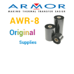 Mực in mã vạch ARMOR AWR8 Wax 110mm x 300m