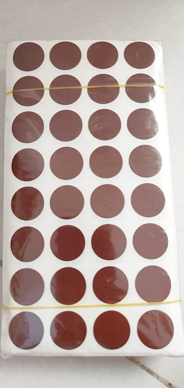 Decal Tròn Đường Kính 20 mm Màu Hồng Nhạt - Hình ảnh 4