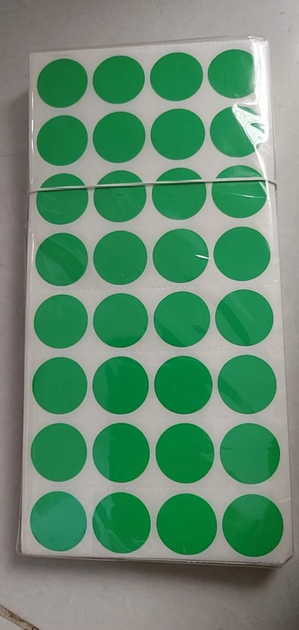 Decal Tròn Đường Kính 20 mm Màu Hồng Nhạt - Hình ảnh 8