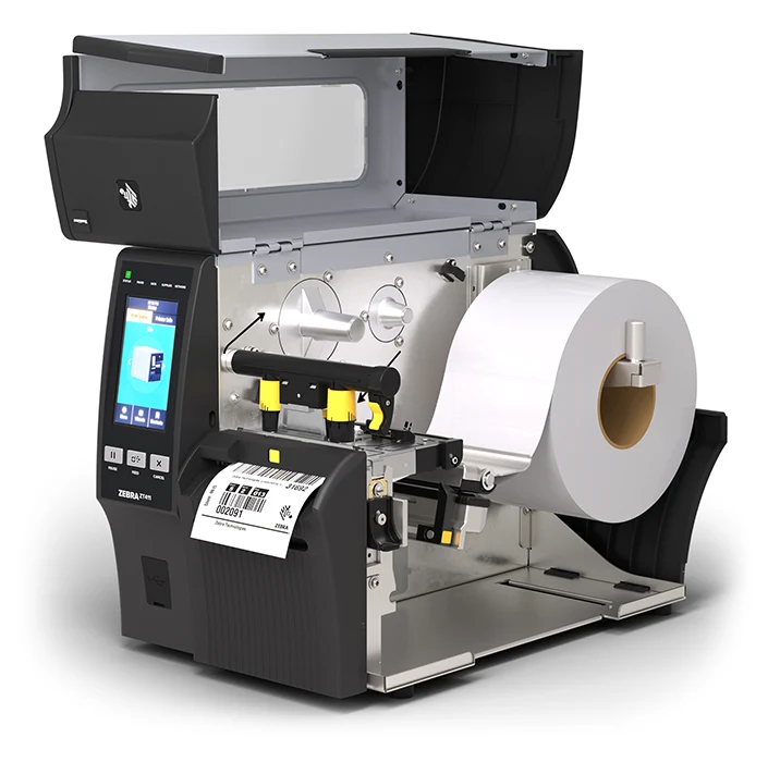 thay mực máy in mã vạch ZT411