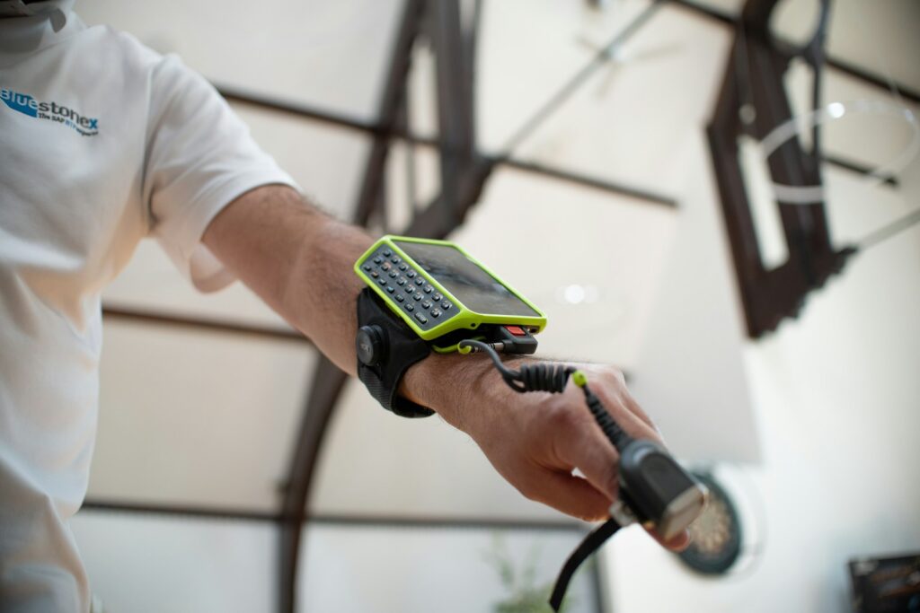 máy quét mã vạch di động